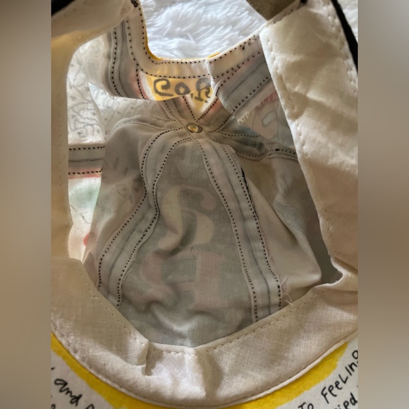 VINTAGE! Fred Babb 90s "Break the Rules" Art theme hat. Never worn. Adjustable. - Picture 6 of 7